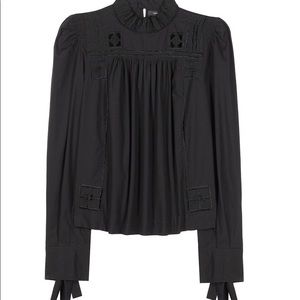 ISABEL MARANT Skara Cotton Blouse